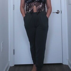 Eddie Baur: Green Joggers